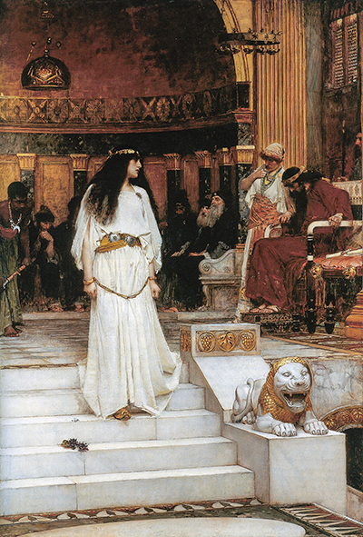 Mariamne Leaving the Judgement Seat of Herod John William Waterhouse